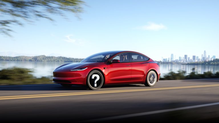 Tesla Model 3 Highland sa teraz z výroby dodáva na pneumatikách Hankook Ion Evo
